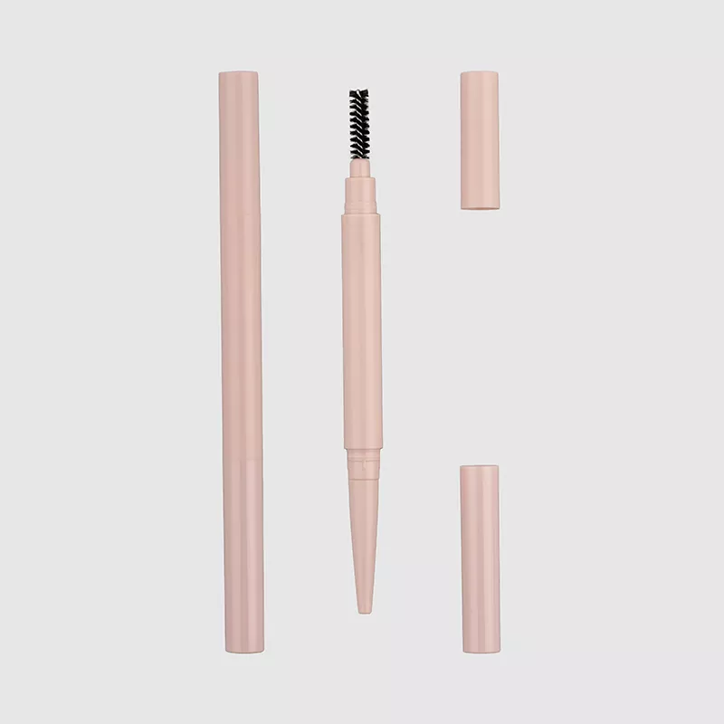 Förseglade pannor med dubbla slutar eller eyeliner penna